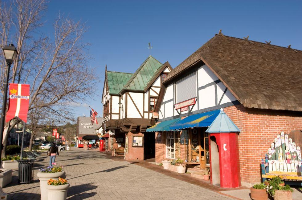 Solvang is a city in Santa Barbara County, California, United States. The city of Solvang is one of the communities that make up the Santa Ynez Valley.; 