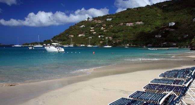 Beach, Cane Garden Bay, Tortola, British Virgin Islands, Caribbean