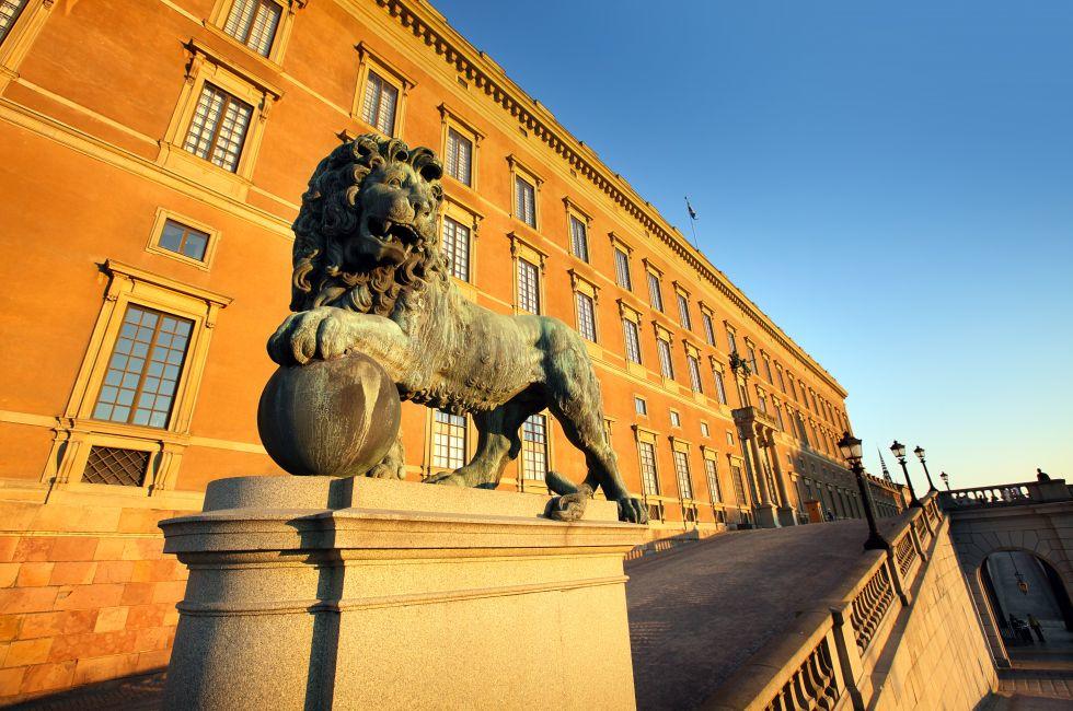 Sweden, Stockholm, old town (Gamala Stan), Royal Palace (Kungliga Slottet)