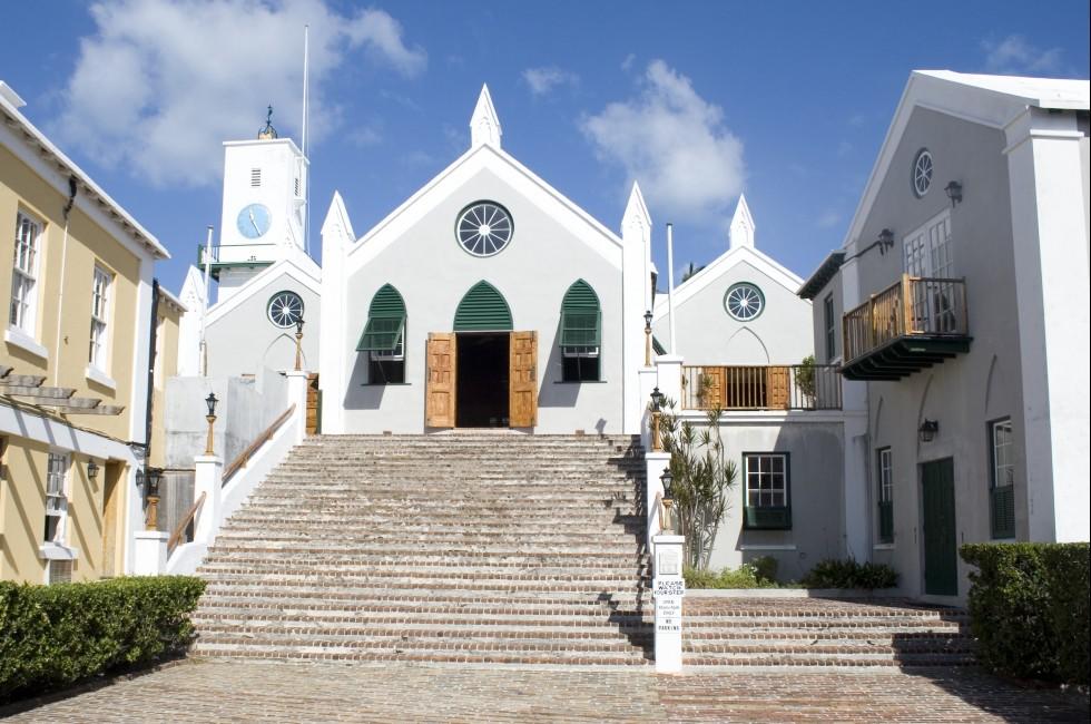 Saint Peter's Church in Bermuda; 
