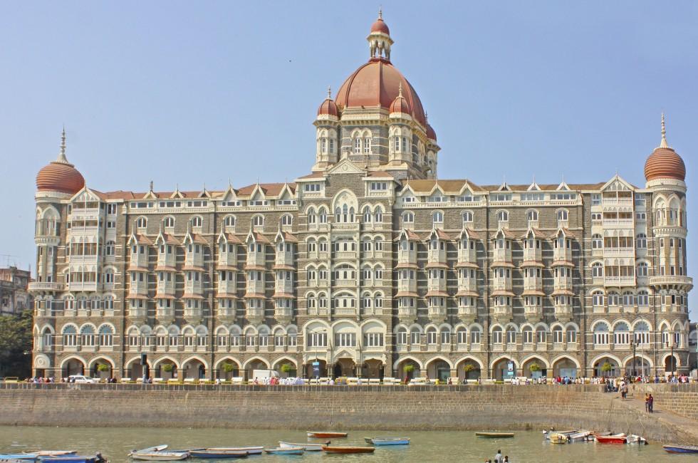 Taj Mahal Palace in Bombay, India, Asia.