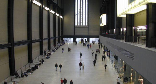 Tate Modern, South of the Thames, London, England.
