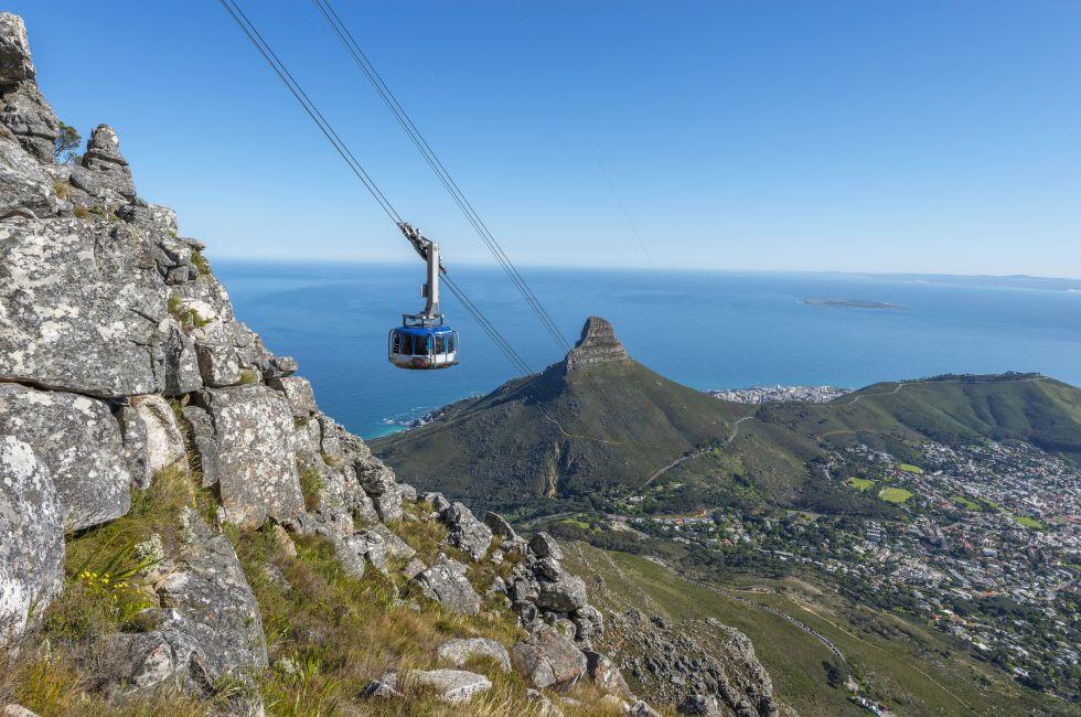 Cape Town's Table Mountain, Lions head &amp; Twelve Apostles are popular hiking destinations for both locals and tourists all year round.; Shutterstock ID 228074830; Project/Title: Top 100 Cape Town; Downloader: Fodor's Travel