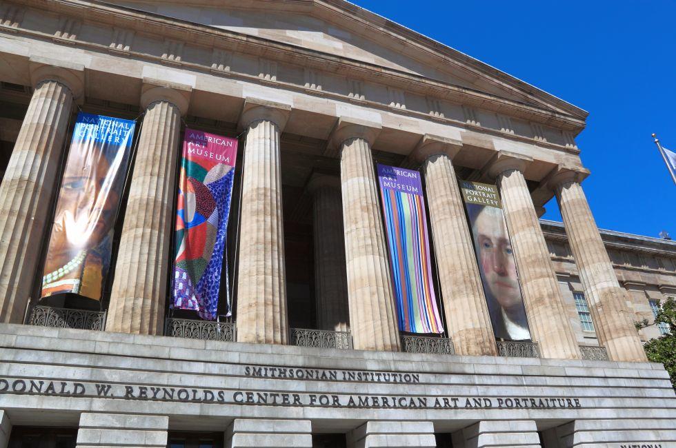 Smithsonian Institutions Donald W. Reynolds Center for American Art and Portraiture at Washington DC, United States.