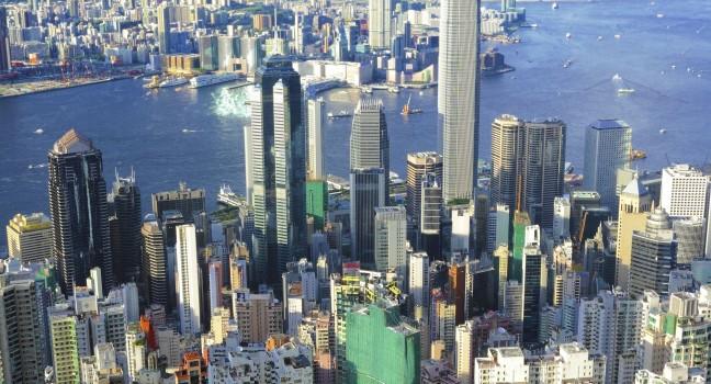 Cityscape, Hong Kong, China 