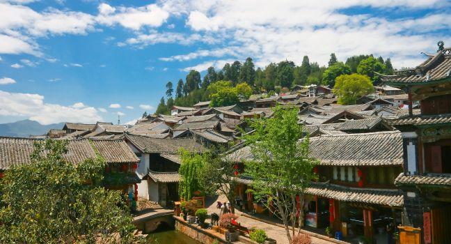 The Old Town of Lijiang in China, Lijiang was inscribed on the UNESCO World Heritage List in 1997.
