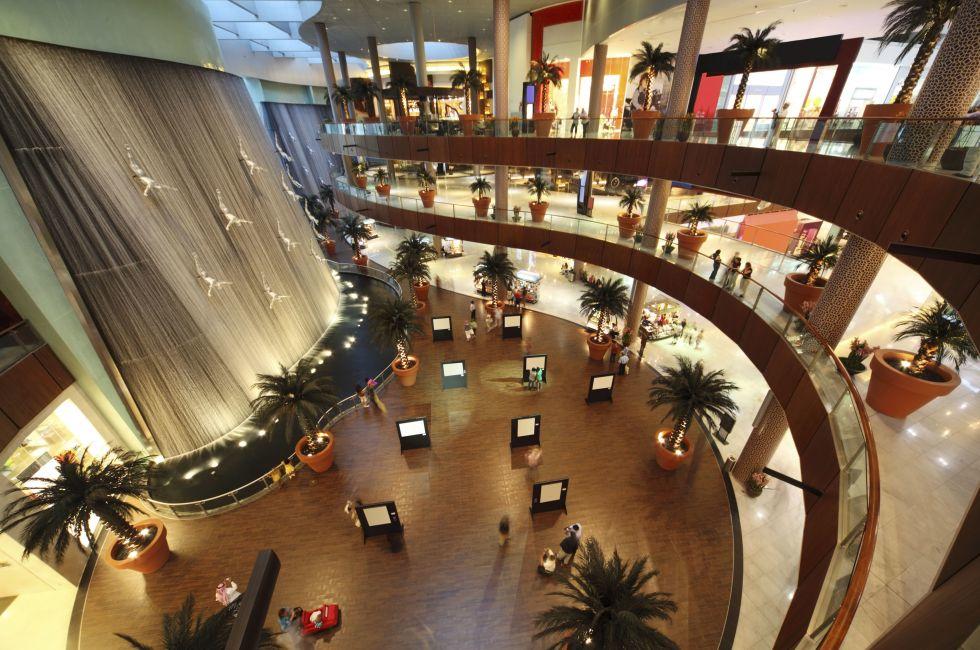 DUBAI - APRIL 18: Interior View of Dubai Mall, one of largest mall in the world on April 18, 2010 in Dubai, United Arab Emirates.; Shutterstock ID 59741687; Project/Title: 15 Best Cities for Shopping; Downloader: Melanie Marin