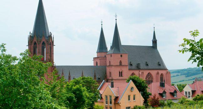 Katharinenkirche (St. Catherine's Church), The Pfalz and Rhine Terrace, Germany, Europe.