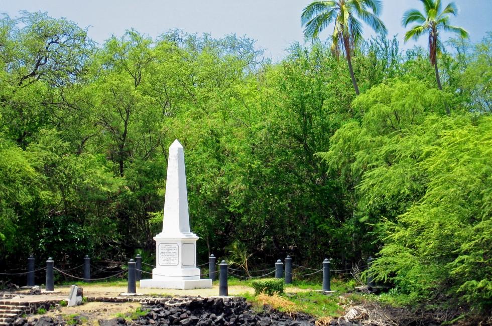 Captain Cook's Monument, Big Island, Hawaii