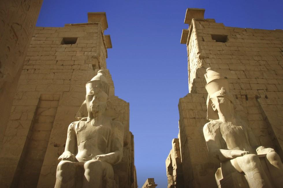 Luxor temple in Egypt.