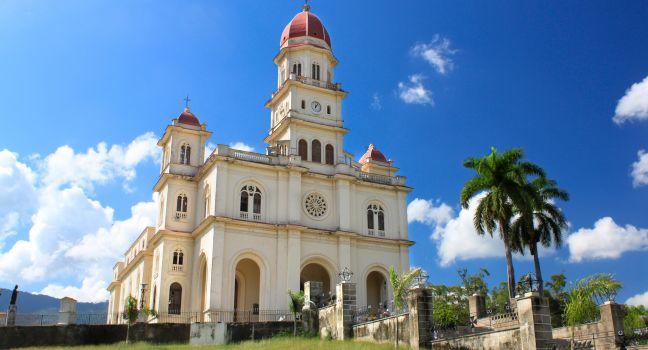 El Cobre very famous church 13km from Santiago de Cuba, Cuba.