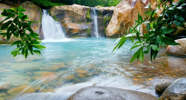 Waterfall at the Rincon de la Vieja National Park, Costa Rica