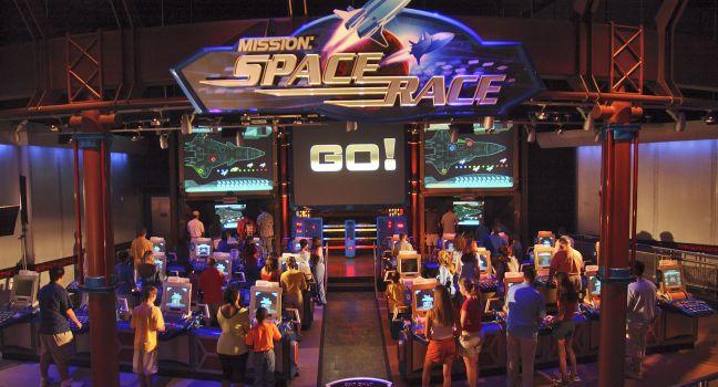 Mission SPACE ride, Walt Disney World, Orlando, Florida, USA