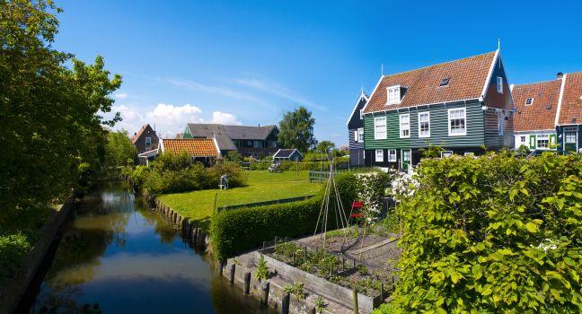 Marken is a peninsula in the IJsselmeer, the Netherlands, located in the municipality Waterland in the province North Holland. It is a former island, which nowadays is connected to the North Holland mainland by a causeway.