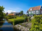 Marken is a peninsula in the IJsselmeer, the Netherlands, located in the municipality Waterland in the province North Holland. It is a former island, which nowadays is connected to the North Holland mainland by a causeway.