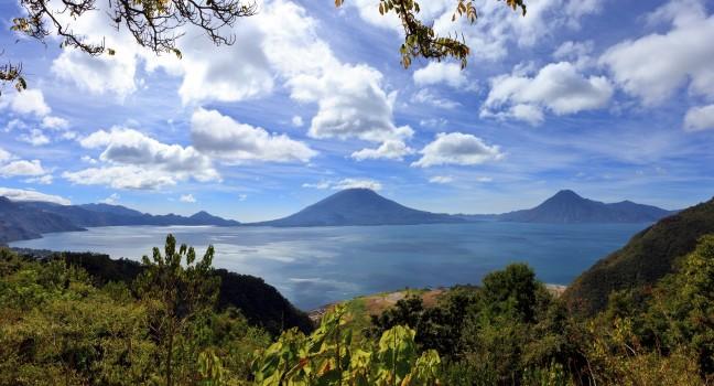 View on Lake Atitlan; 