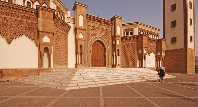 Mosque in Agadir, Morocco; 