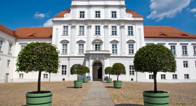 The palace of Oranienburg in Brandenburg; 