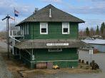 Railroad station in Nenana Alaska. Photo taken on: May 24th, 2013