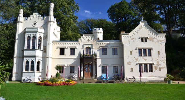 Kleine schloss - small castle in babelsberg park in Potsdam, Germany.