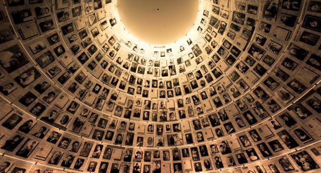 Yad Vashem in Jerusalem,Israel.It's a world center for Holocaust research, documentation, education and commemoration to the 6 million Jewish victims.