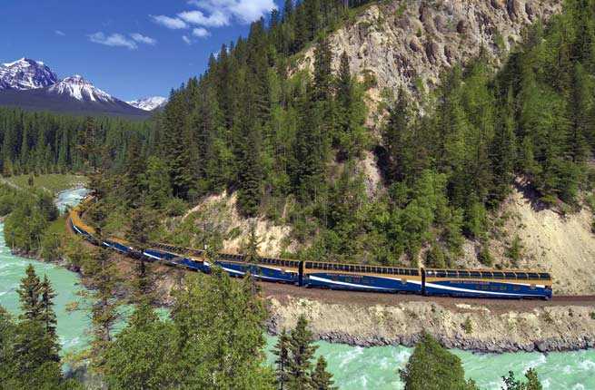 What are some scenic routes for train excursions?