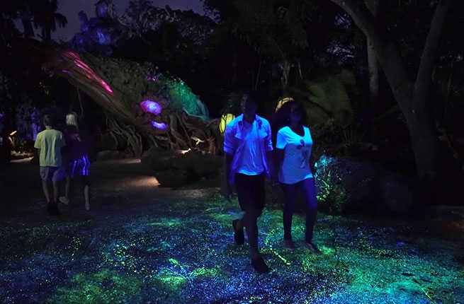 image Avatar Pandora Disney parques Disney Pandora World of Avatar Luminescent Walkways