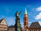 Statue of Lady Justice in Frankfurt's central square; Shutterstock ID 13753837; Project/Title: Fodors; Downloader: Melanie Marin