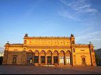 Building of Hamburger Kunsthalle - famous art museum in Hamburg, Germany, created in 1869.
