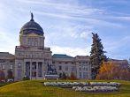 The Montana State Capitol Building in downtown Helena