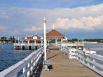 Bradenton Beach Historic Pier on Anna Maria Island, Florida; 