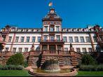The Schloss Philippsruhe (Palace) in Hanau was started in 1701. Located in Frankfurt's Rhein Main area. 