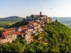 Motovun is a small village in central Istria (Istra), Croatia. City containing elements of Romanesque, Gothic and Renaissance styles.