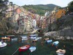 Village of Riomaggiore, Cinque Terre, Italy; 