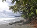 Tropical beach in Costa Rica.