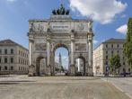 historic Siegestor in Munich, Germany