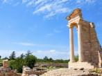 Ruins of the Sanctuary of Apollo Hylates - main religious centres of ancient Cyprus and one of the most popular tourist place; 