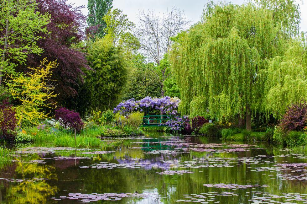 France Giverny Monet's garden spring May; 