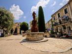 Square at Mougins (South of France)