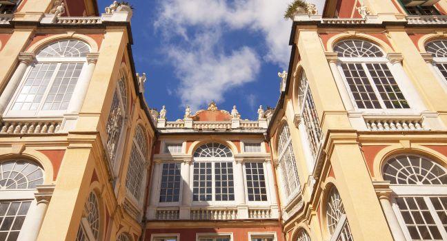 Royal Palace (Palazzo Reale or Palazzo Stefano Balbi)) in Genoa, Italy is  beautiful example of monumental architecture. The Palace is on the UNESCO World Heritage List and belongs now to the state.; 