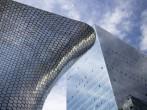 MEXICO CITY, MEXICO -  DEC, 27, 2012: Plaza Carso is a building complex consisting of the Soumaya museum, commercial and residential buildings in Mexico City. Mexico City, Mexico on Dec, 27, 2012.