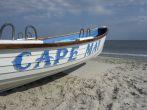 Cape May Lifeguard Boat on the Beach