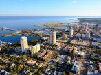 Skyline of St. Petersburg, Florida; 