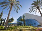 ST. PETERSBURG, FLORIDA - JANUARY 31: Exterior of  Salvador Dali Museum January 31, 2013 in St. Petersburg, FL. The museum houses the largest collection of the works of Salvador Dali outside Europe.; 