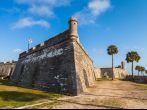 Historic Saint Augustine Fort in Florida.