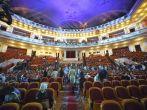 MOSCOW - NOV 21: Viewers sit in place in the Central Academic Theatre of the Russian Army, on Nov 21, 2012 in Moscow, Russia; Shutterstock ID 143289739; Project/Title: Moscow ebook