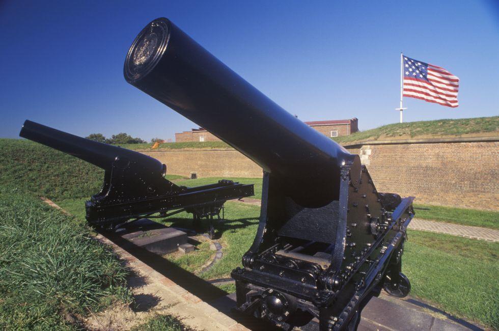 Details about   Fort McHenry Baltimore Maryland MD cannon Postcard 
