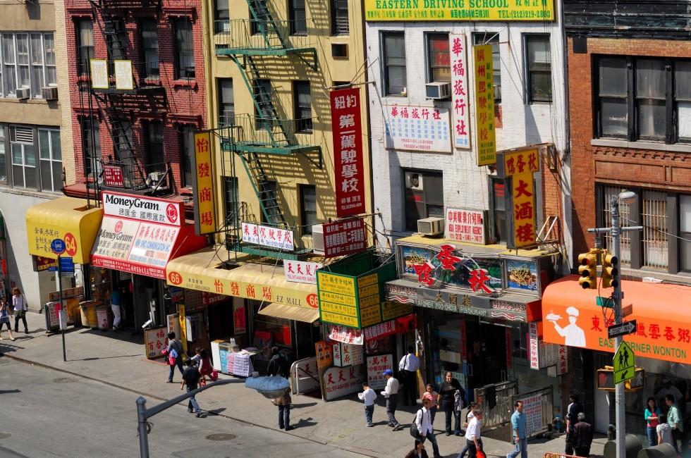 Street, Chinatown, New York City, New York, USA 
