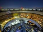 OSAKA - NOVEMBER 24: The Floating Garden Observatory of Umeda Building November 24, 2012 in Osaka, JP. The building was conceived in 1988 as the "City of Air."