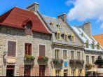 Architecture of downtown Quebec, Canada; Shutterstock ID 170239565; Project/Title: Living Language French; Downloader: Fodor's Travel